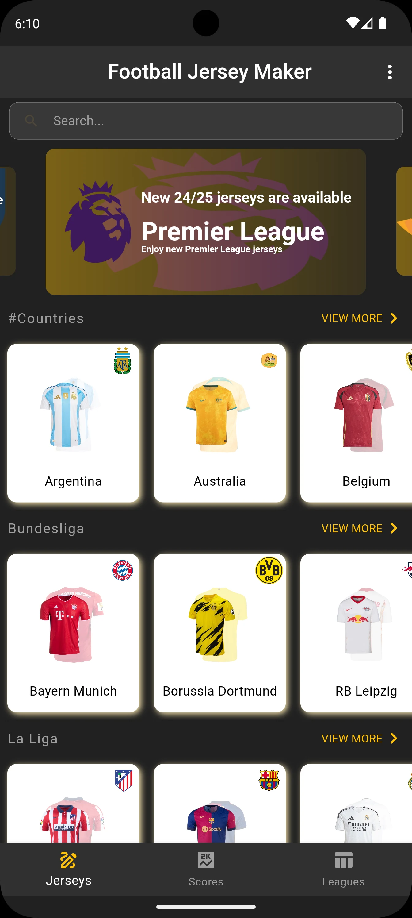 Football Jersey Maker screenshot